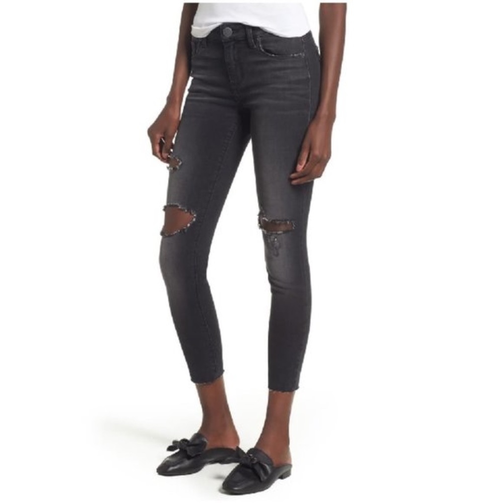 STS BLUE Emma Ripped Crop Jeans
